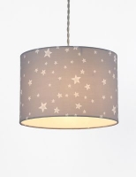 Marks and Spencer  Star Print Ceiling Lamp Shade
