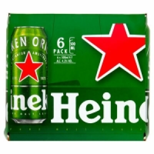 Centra  HEINEKEN CAN PACK 6 X 500ML