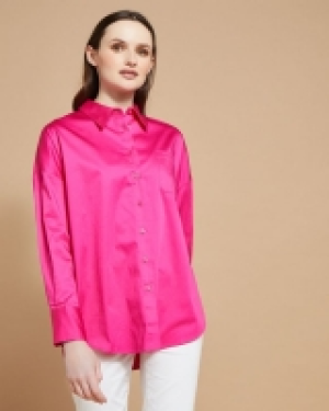 Dunnes Stores  Paul Costelloe Living Studio Pink Pocket Shirt