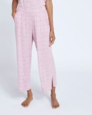 Dunnes Stores  Viscose Wide Leg Crop Pyjama Pants