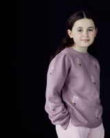 Dunnes Stores  Leigh Tucker Willow Fleure Sweatshirt (2 - 14 years)