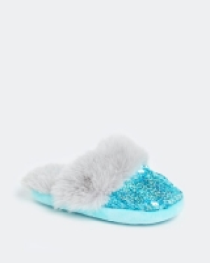 Sequin Slippers (Size 10 - 5)