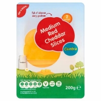 Centra  Centra Red Cheddar Slices 200g