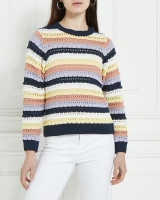 Dunnes Stores  Gallery Sorbet Crochet Stitch Top