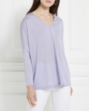 Gallery V-Neck Batwing Jumper