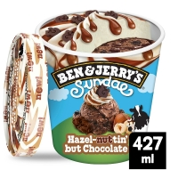 SuperValu  Ben & Jerrys Sundae Hazel-nuttin But Chocolate 427ml