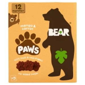 Bear Mango & Carrot Paws 5 Pack 2.50 €