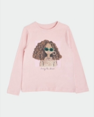 Young Girls Sequin Long-Sleeved Top (3 - 8 years) 3.00 €
