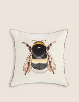 Marks and Spencer M&s Collection Bumblebee Embroidered Cushion