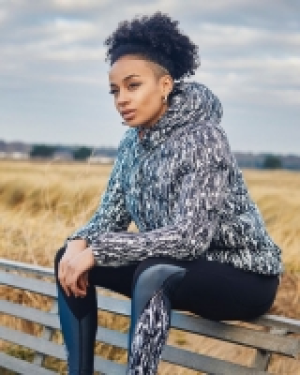 Helen Steele Printed Puffer Jacket