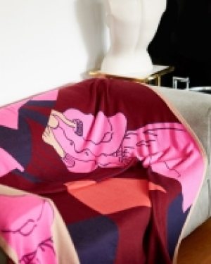 Joanne Hynes Knit Jacquard Throw
