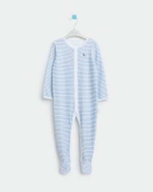 Leigh Tucker Willow Taz Velour Sleepsuit (Newborn - 23 month