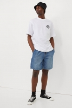 HM  Regular Denim Jogger shorts