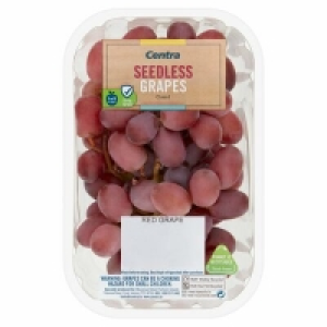 Centra  CENTRA SEEDLESS RED GRAPE PUNNET 500G