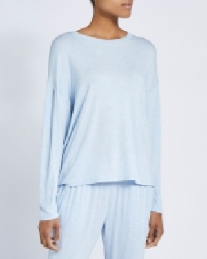 Viscose Relaxed Crew Pyjama Top