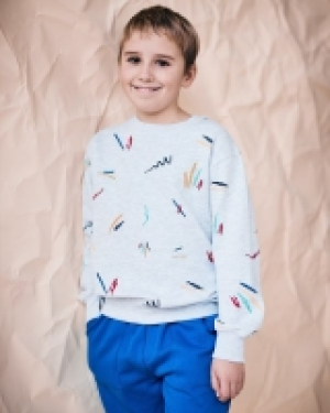 Leigh Tucker Willow Murphy Crew Neck Sweatshirt (3 - 14 year