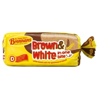 SuperValu  Brennans Brown and White Pan