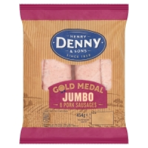 Denny Gold Medal Jumbo Sausages 8 Pack 2.75 €