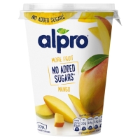 SuperValu  Alpro No Added Sugar Mango Yogurt