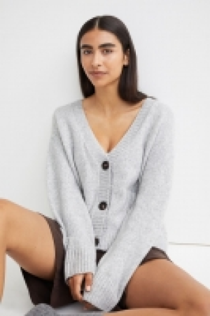 HM  Boxy-style cardigan