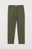 HM  Regular Fit Linen-mix trousers