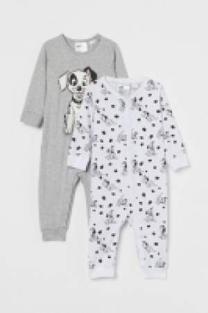 HM  2-pack all-in-one pyjamas