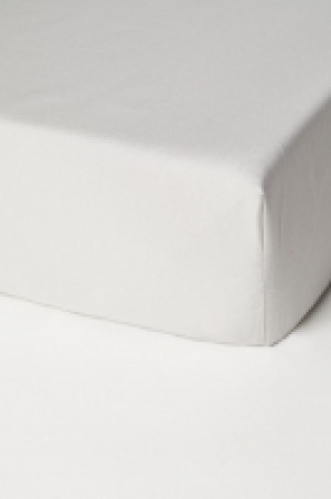 HM  Fitted cotton satin sheet