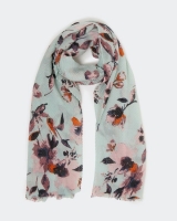 Dunnes Stores  Pleated Floral Scarf