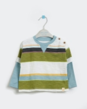 Leigh Tucker Willow Cotton Eli Twofer Top (3 months - 4 year