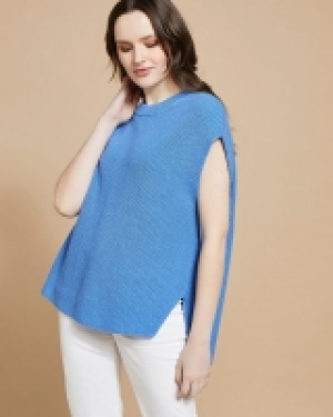 Paul Costelloe Studio Harper Vest in Blue