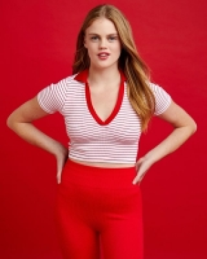 Seamless Short-Sleeved Polo Shirt