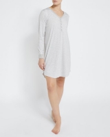 Dunnes Stores  Striped Henley Nightdress