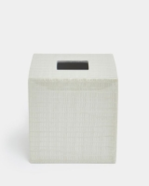 Dunnes Stores  Francis Brennan the Collection Silver Ravello Tissue Box