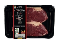 Lidl  2 Irish Angus Striploin Steaks 30 Days Matured