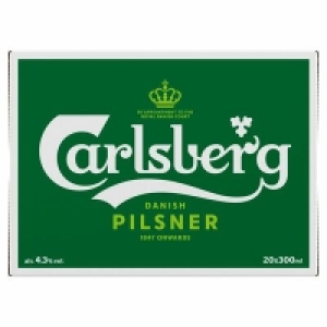 Centra  CARLSBERG BOTTLE PACK 20 X 300ML