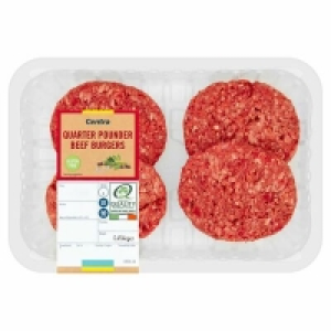 Centra  CENTRA FRESH IRISH QUARTER POUNDERS GLUTEN FREE 4 PACK 454G