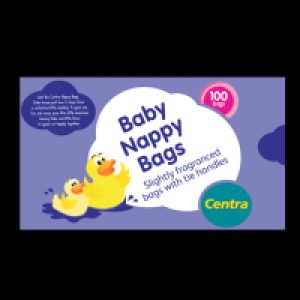 Centra  Centra Nappy Bags 100pce