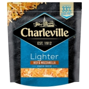 Charleville Lighter Red & White Grated Cheddar 2.50 €