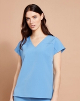 Dunnes Stores  Paul Costelloe Studio Tailored Top in Blue