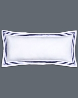 Dunnes Stores  Francis Brennan the Collection Navy Stripe Bolster Cushion