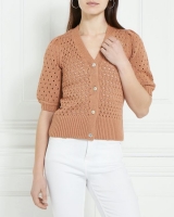 Dunnes Stores  Gallery Cotton Pointelle Cardigan