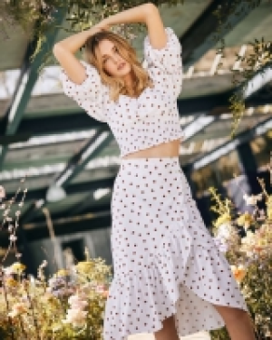 Savida Carmen Print Top