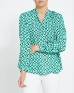 Print Geo Blouse