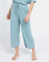 Dunnes Stores  Rib Viscose 7/8 Length Cropped Pants