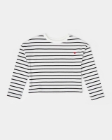 Dunnes Stores  Striped Long-Sleeved Top (7-14 years)