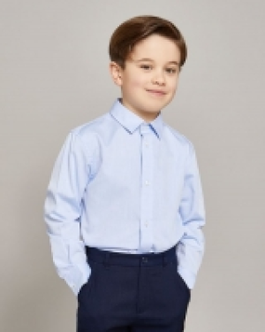 Dunnes Stores  Paul Costelloe Living Blue Shirt (6 - 14 years)