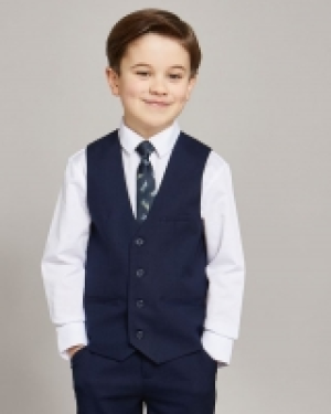 Dunnes Stores  Paul Costelloe Living Navy Waistcoat (6 - 14 years)