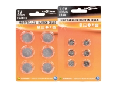 Button Cell Batteries 2.99 €