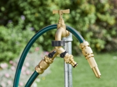 Lidl  Brass Hose Connectors