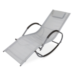 Aldi  Gardenline Rocking Sun Lounger